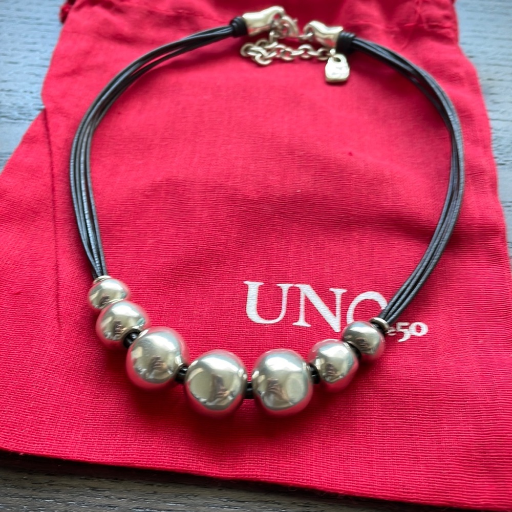 Uno de 50 silver necklace